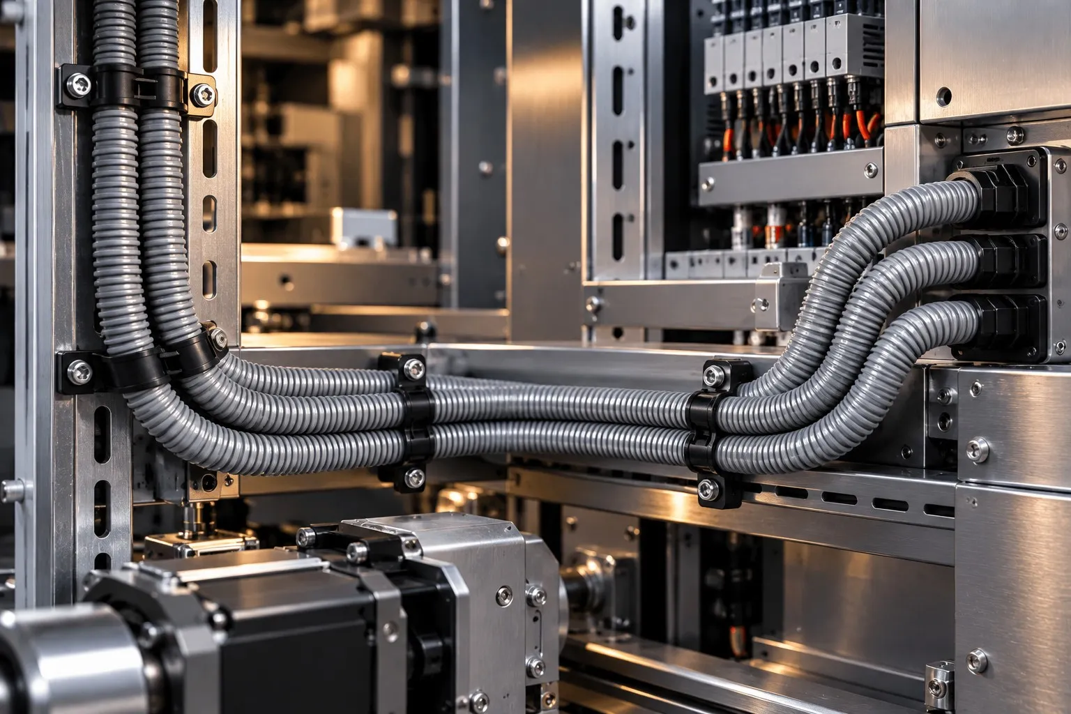 PP Corrugated Conduit application illustration