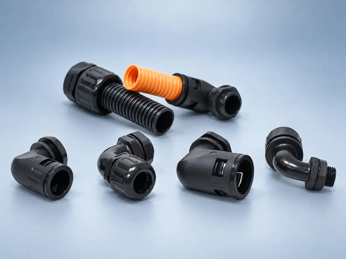 90-Degree Quick-Fit Conduit Connector